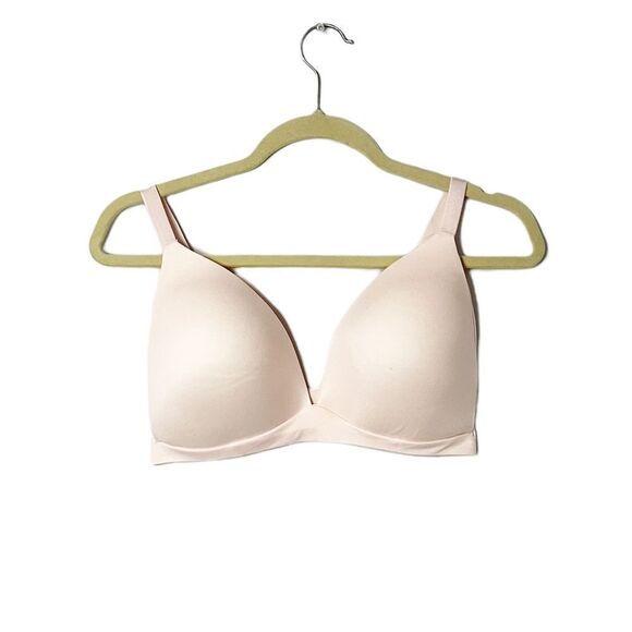 Aerie Real Sunnie Wireless Lightly Lined Bra Ballet Pink Size 36 DDD NWOT - Picture 3 of 5